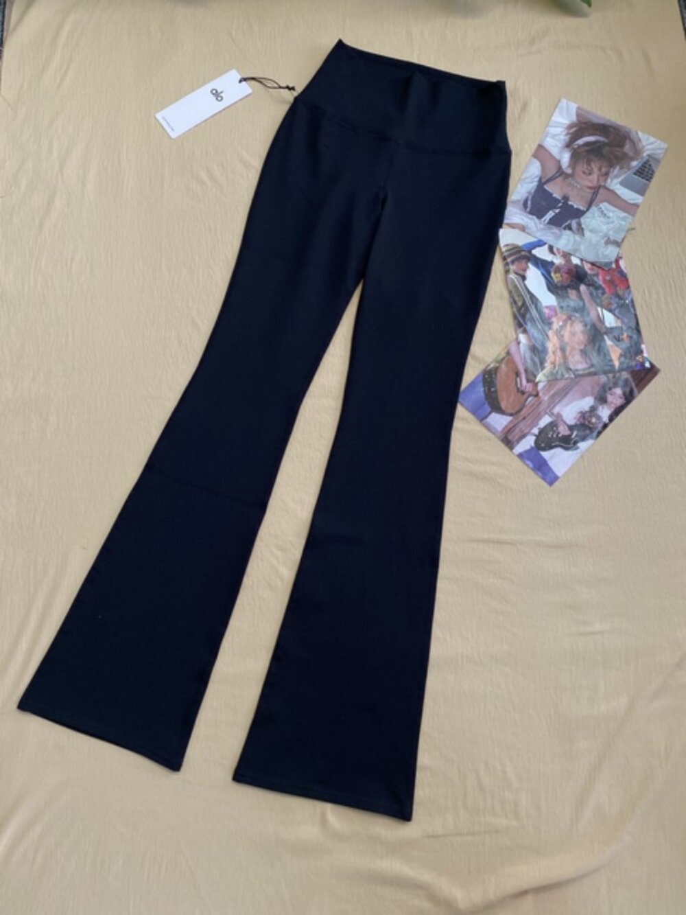 ALO Yoga😉Airbrush High-Waist Bootcut Legging Regular💓Flattering|Athleisure - Picture 2 of 9